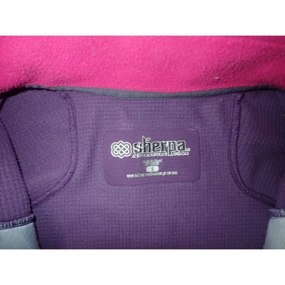 Sherpa Adventure Gear Jacket Women S Softshell Purple Zip Outdoor Hike - Picture 5 of 7